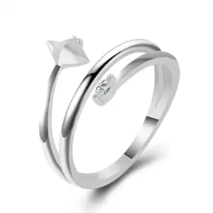 14k white gold marquise cut moissanite split shank solitaire engagement ring 1