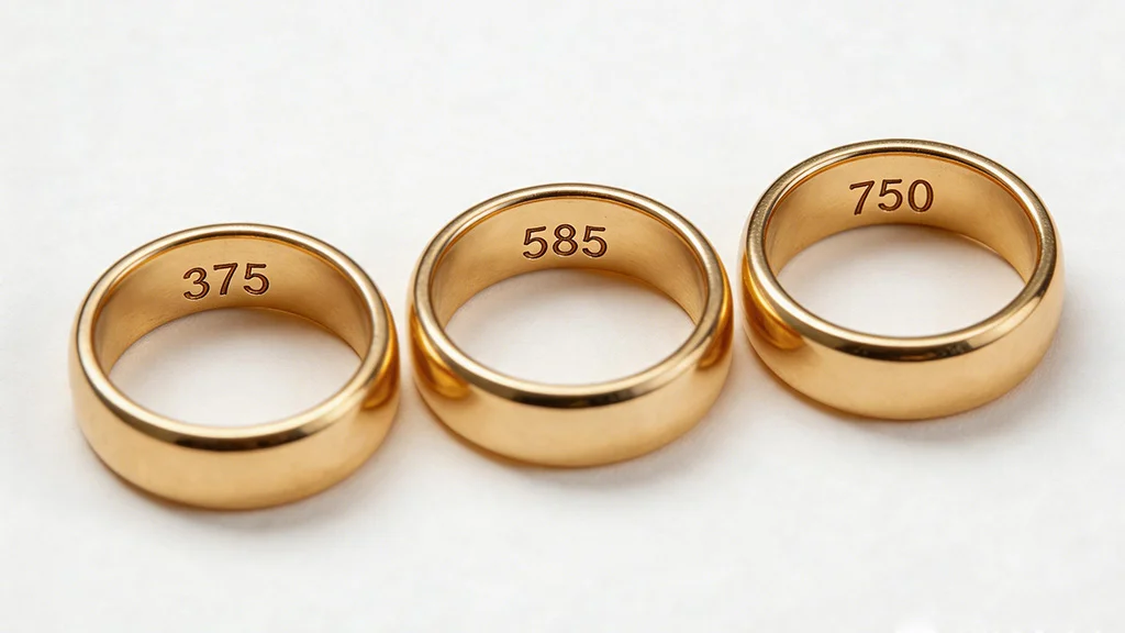 gold jewelry hallmark karat stamp fine jewelry