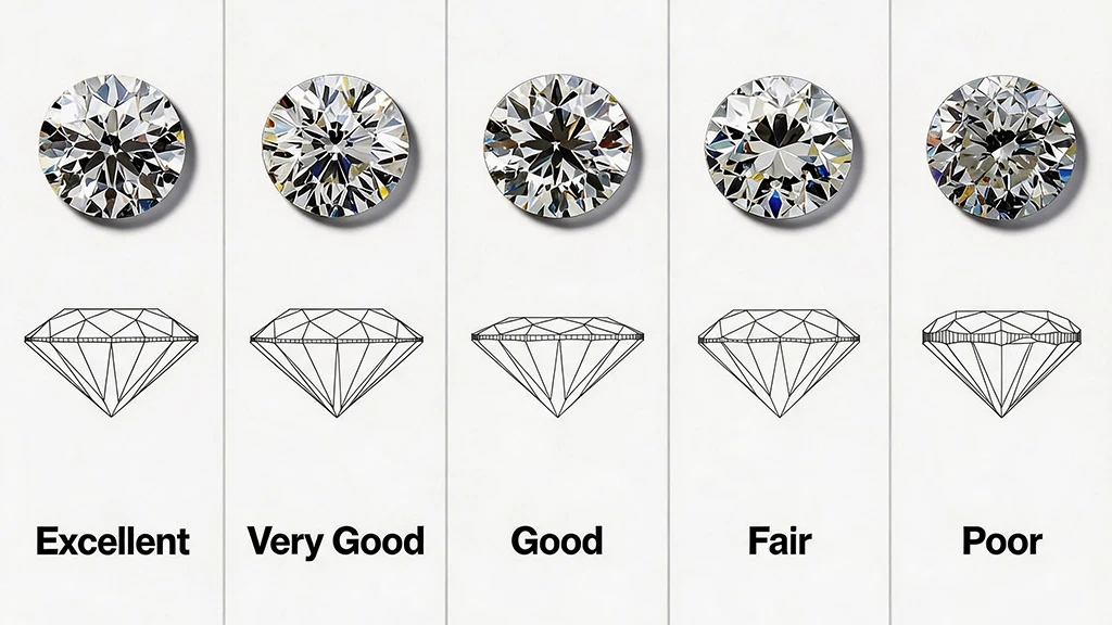 the diamond cut scales chart of the 4cs of diamonds