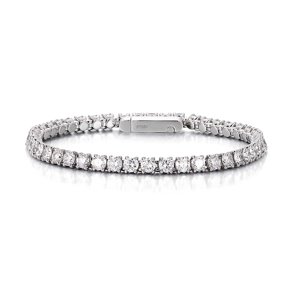14k white gold round lab grown diamond prong set tennis bracelet 1 14k white gold round lab grown diamond prong set tennis bracelet 1