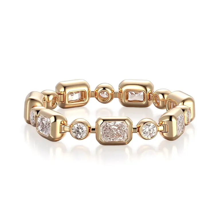 10k gold radiant lab grown diamond statement ring opulent 1