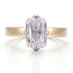 14k gold 3 5ct elongated cushion lab grown diamond solitaire engagement ring 1