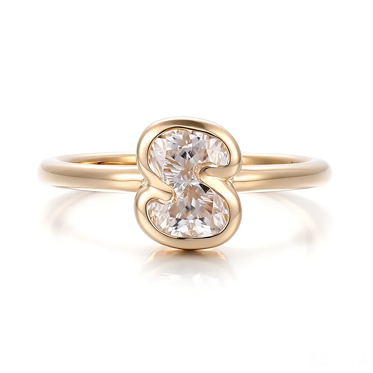 14k gold custom lab grown diamond solitaire engagement ring 1 14k gold custom lab grown diamond solitaire engagement ring 1