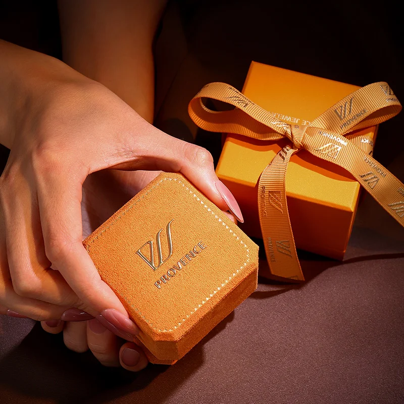 a women is opening a jewelry gift box