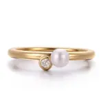 14k gold 1ct round white lab grown diamond toi et moi engagement ring 1