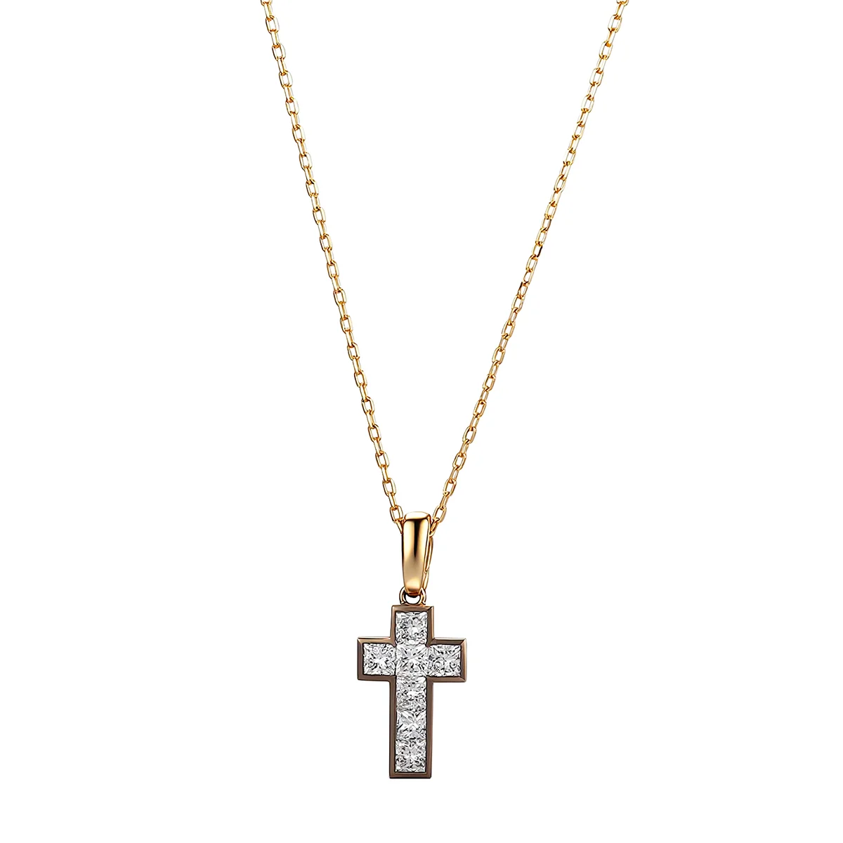 14k black gold princess cut diamond cross pendant necklace 1 14k black gold princess cut diamond cross pendant necklace 1
