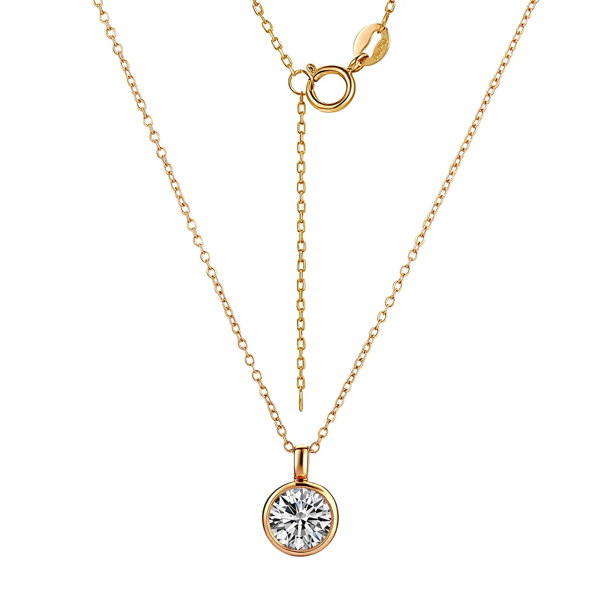 14k gold 2 05ct bubble diamond pendant necklace 1 14k gold 2 05ct bubble diamond pendant necklace 1