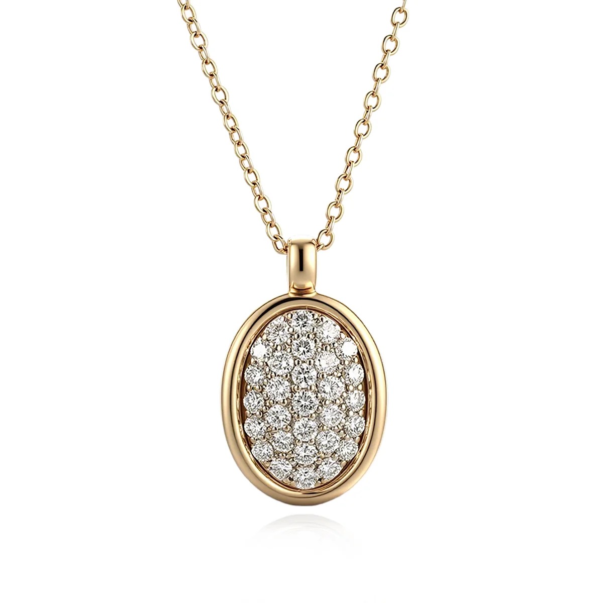 14k gold diamond cluster statement pendant necklace 1 14k gold diamond cluster statement pendant necklace 1