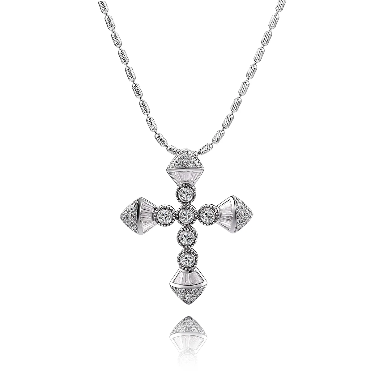 14k gold diamond cross pendant necklace 1 14k gold diamond cross pendant necklace 1