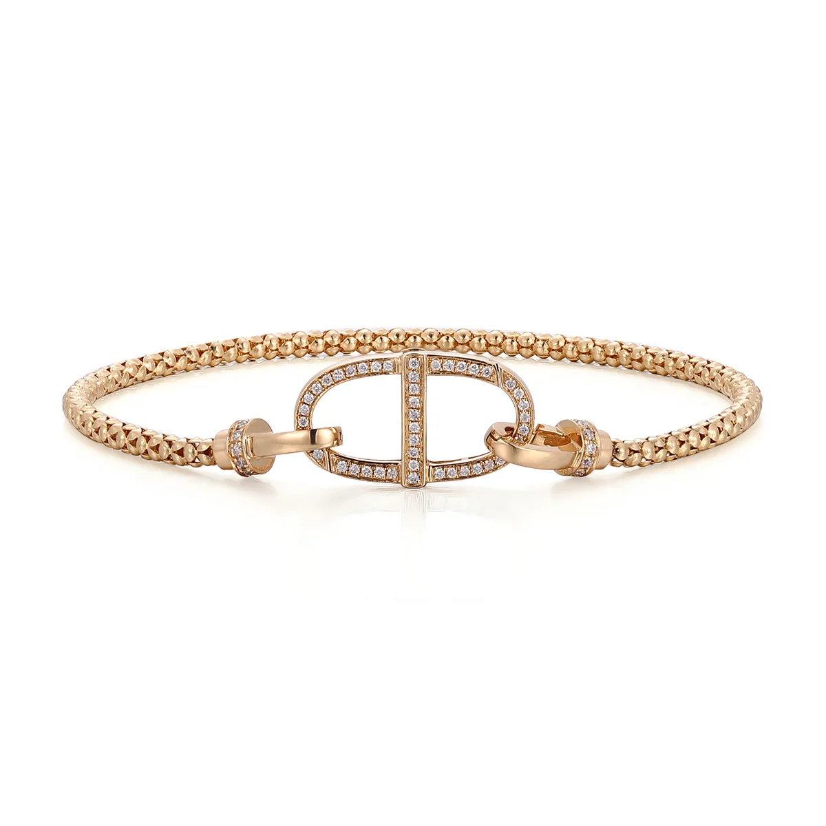 14k gold double open diamond lobster clasp 1 14k gold double open diamond lobster clasp 1