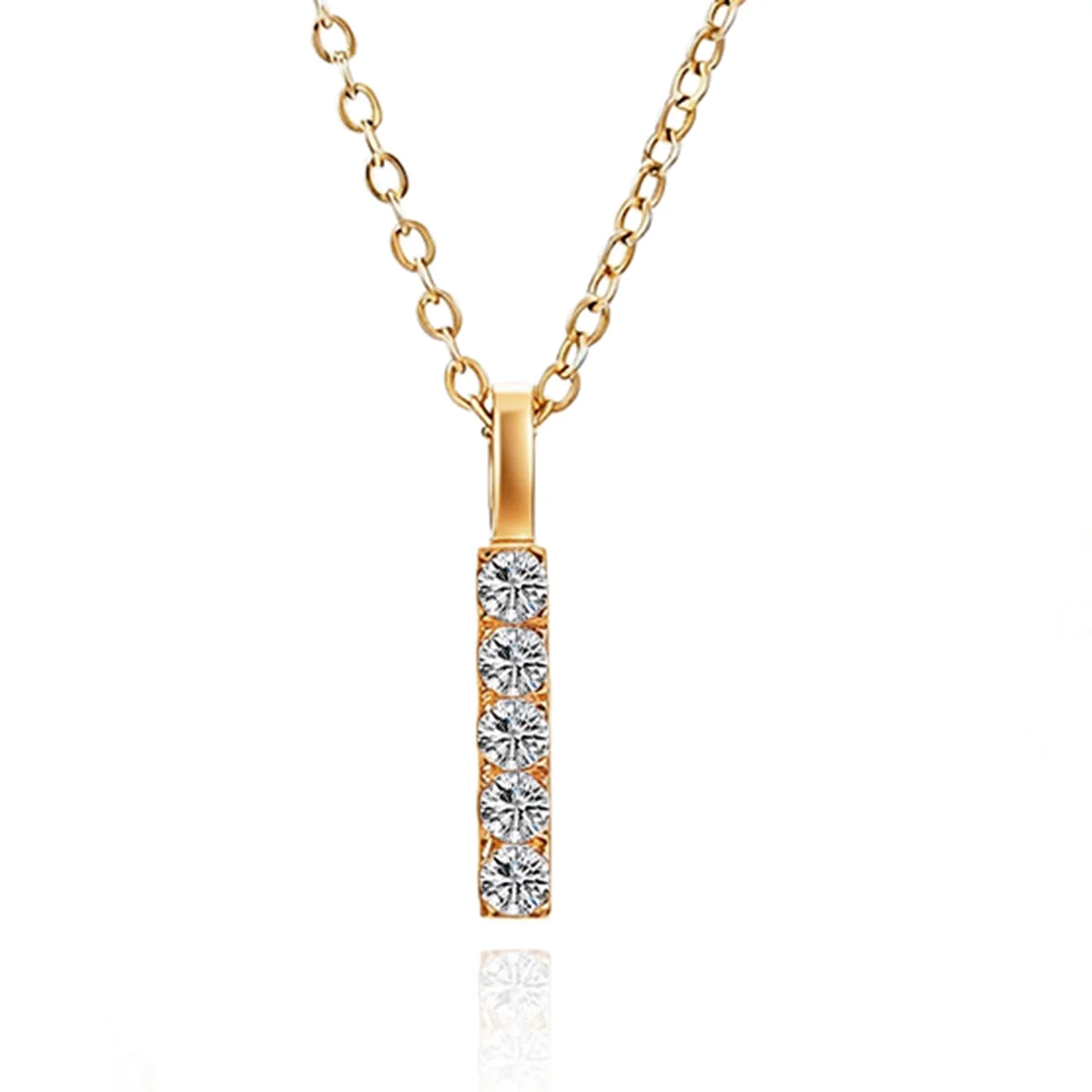 14k gold elegant diamond pendant necklace 1 14k gold elegant diamond pendant necklace 1