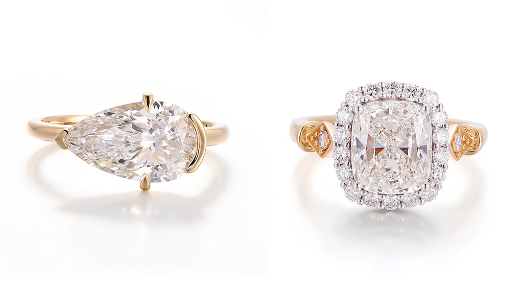 Solitaire vs Halo Engagement Ring