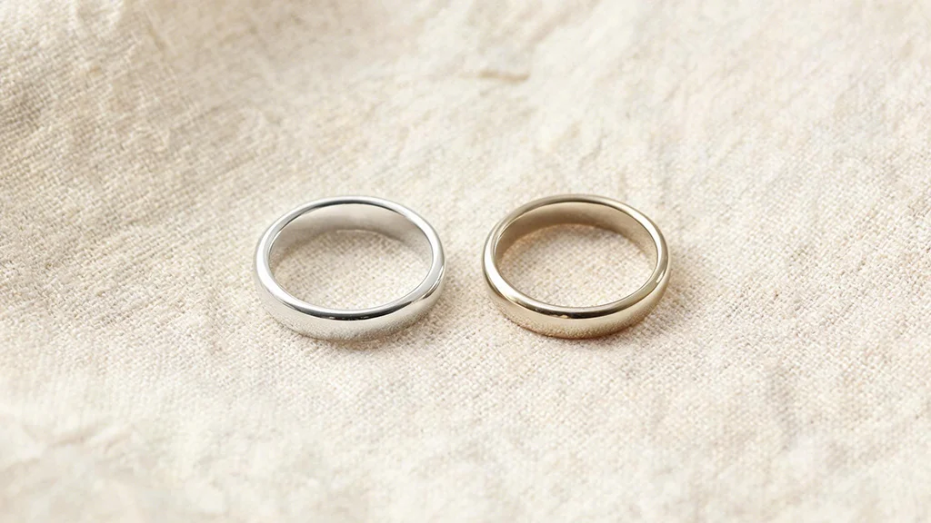 Sterling silver vs silver rings compared side by side