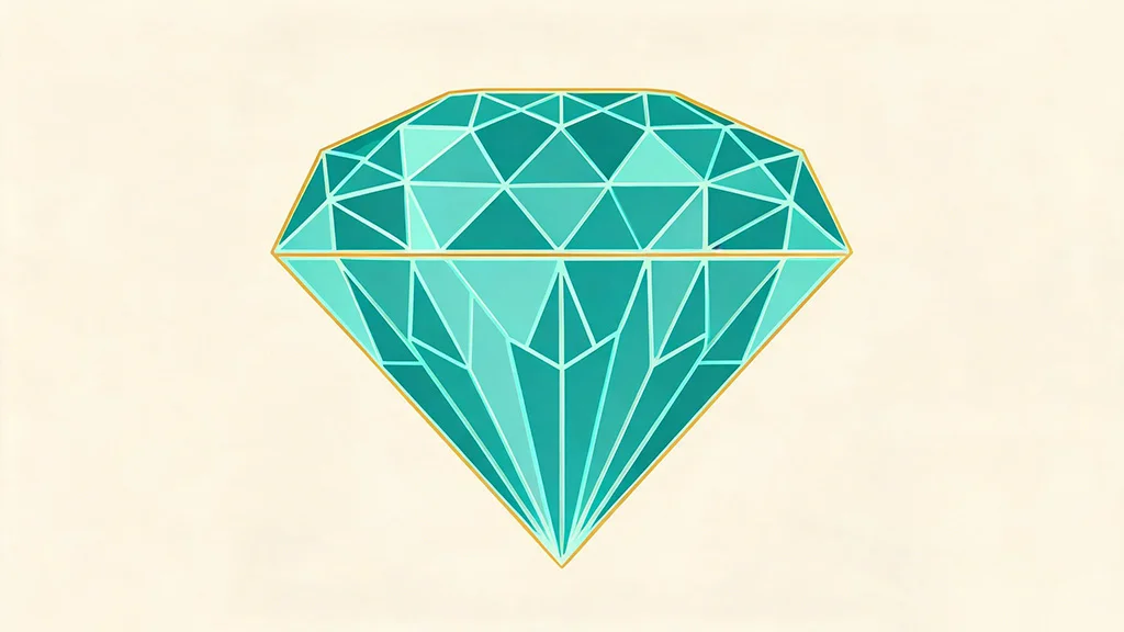 diamond depth percentage cross section